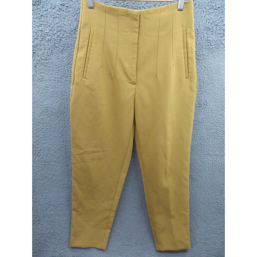 Zara High Waisted Pleated Women Pants Trousers Size Medium 7901/432/305